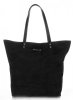 GEANȚĂ DIN PIELE shopper bag Vittoria Gotti negru V915